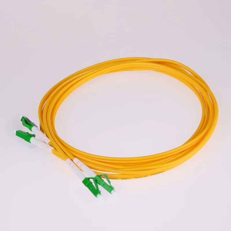 LC/APC-LC APC 9/125um Дуплекс одиночный режим CATV