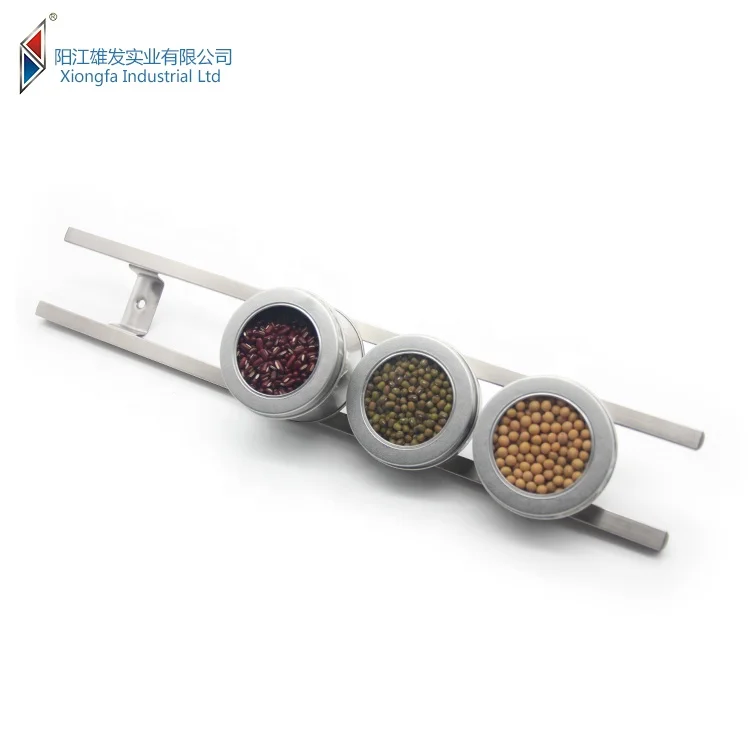 10 Inch Strong Magnet Power 304 Square Tube Stainless Steel Knife Bar Kitchen Magnetic Knife Holder / Strip / Bar