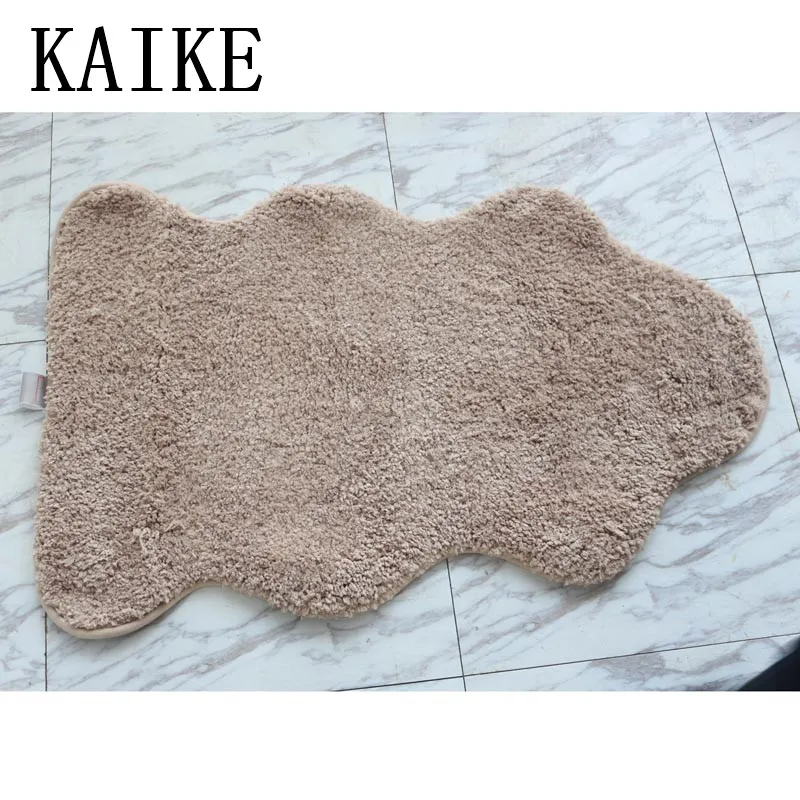 
Custom good quality felt carpet underlay soft fake fur carpet 