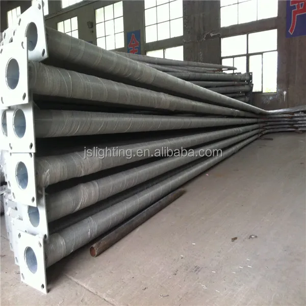 
3m-12m steel flag pole/galvanized steel pipe for tent pole/steel tent pole 