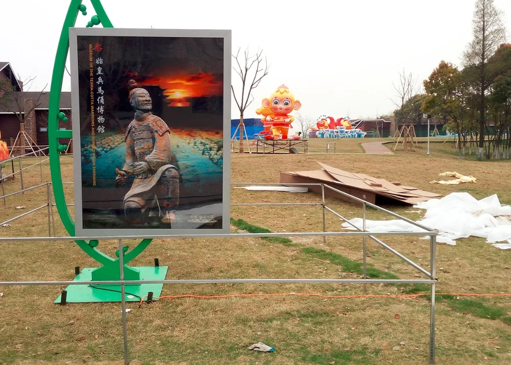 visual innovation outdoor advertising poster light box of 3d Depth from World Class 3D Lenticular Printing Products Manufacture