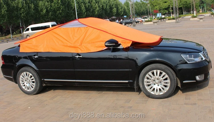 2018 promotion cover for car good quality car roof cover fabric and sun cover for car