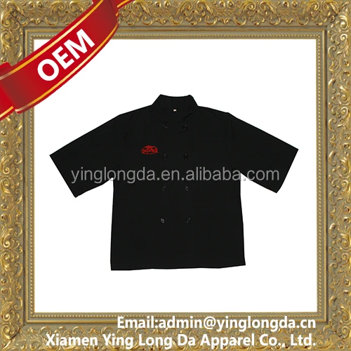 
High Quality OEM Orange Restaurant And Hotel Uniform Chef Jacket 