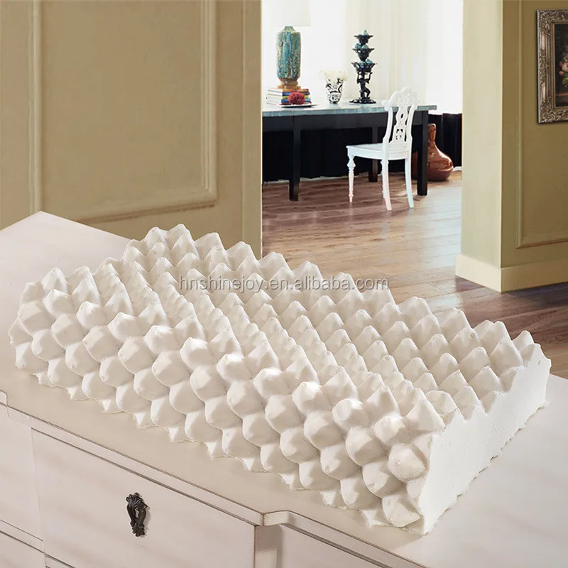 Factory wholesale Thai pure natural spike neck latex contour pillow