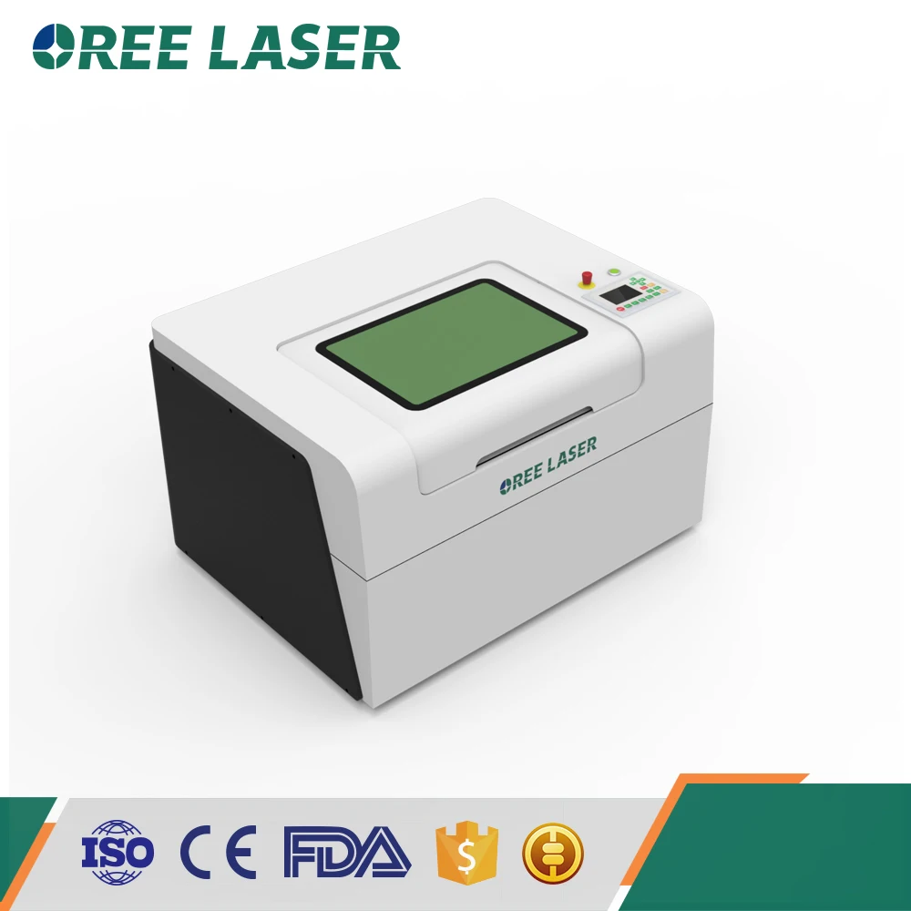 высокая точность 40W O-M Микро-лазерный станок для резки и маркировки