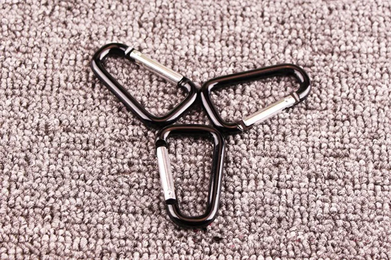 Travel Kit Camping Equipment Alloy Aluminum Survival Gear Camp Mountaineering Hook Carabiner