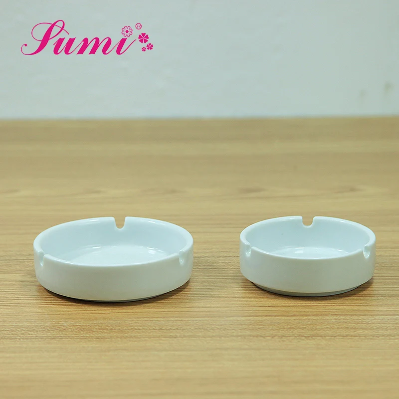 Wholesale customize cheap different shapes ceramic cigar ashtray with custom logo