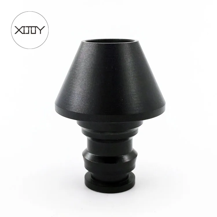 Custom CNC turning part, custom aluminum jet nozzle made by CNC machining