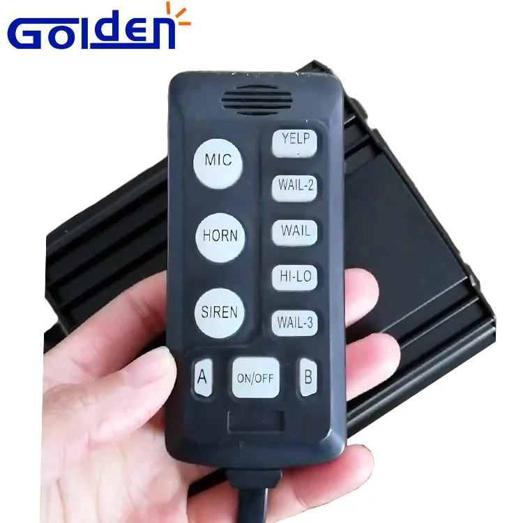 100W 12V police fire truck emergency vehicle cjb amplifier electronic siren for car