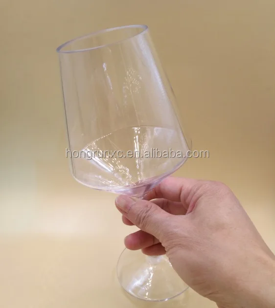400ml BPA free personalized custom stemmed crystal large goblet wine glass