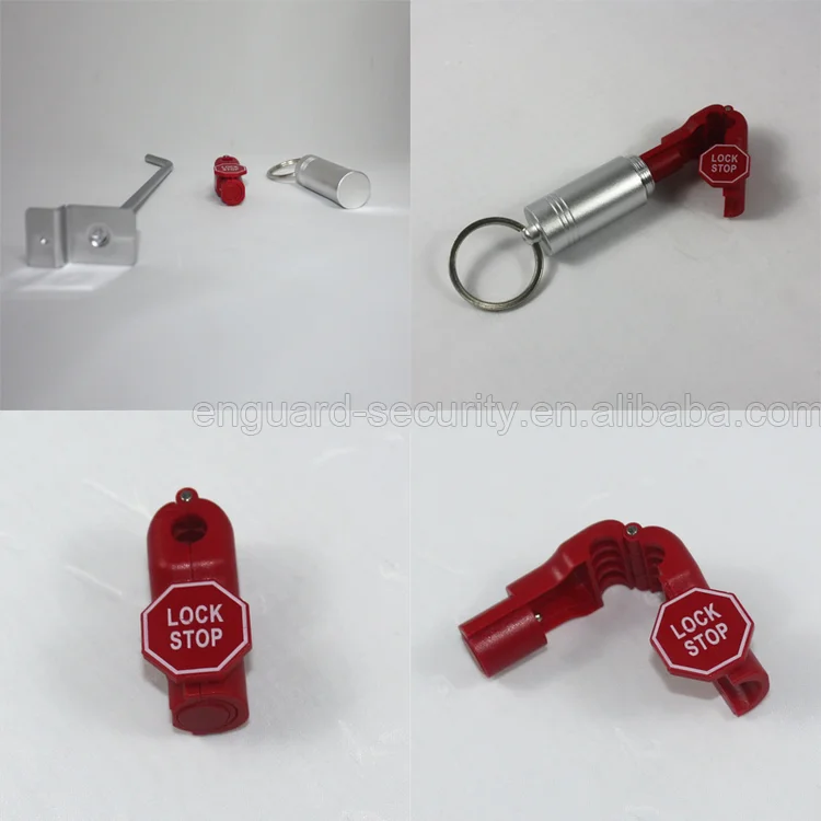 4 to 8mm customized red eas electronic locker anti-theft device