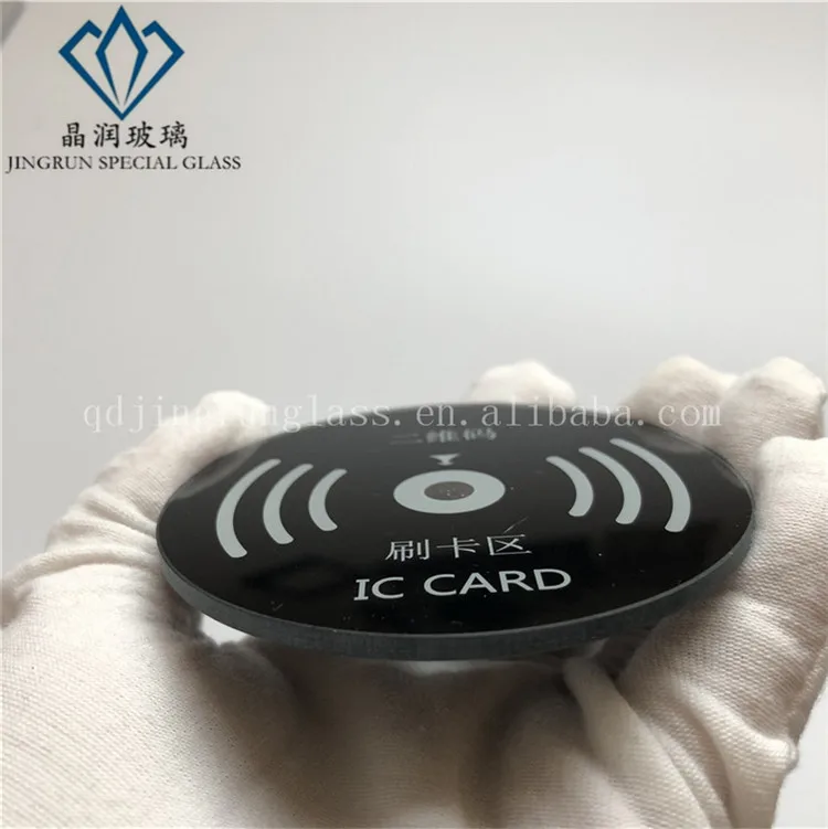 Silk screen printing glass tv lcd tempered glass With The Best Quality