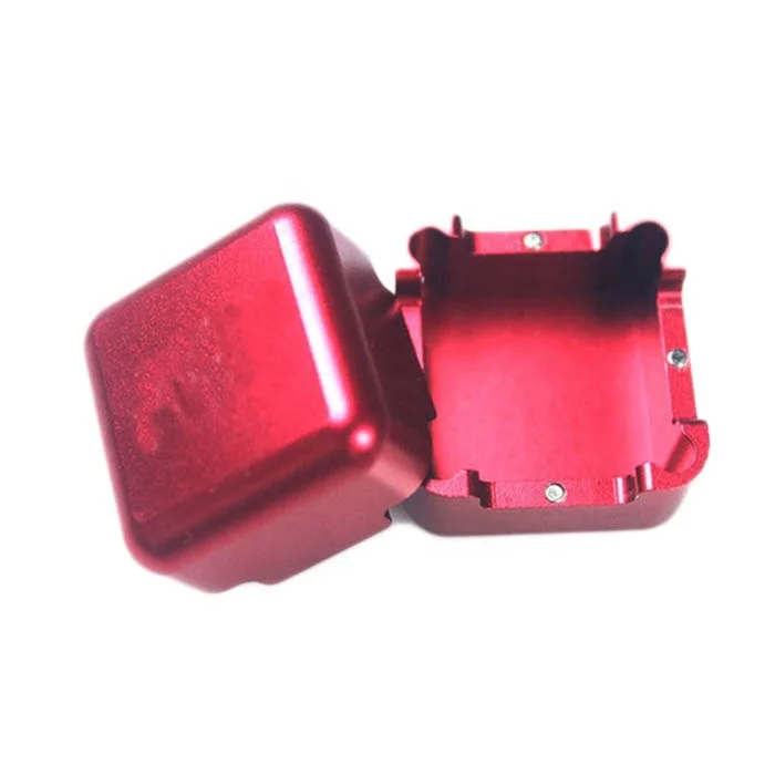 OEM customized cnc milling parts aluminum billiard snooker cue chalk holder container box case with engraving logo service