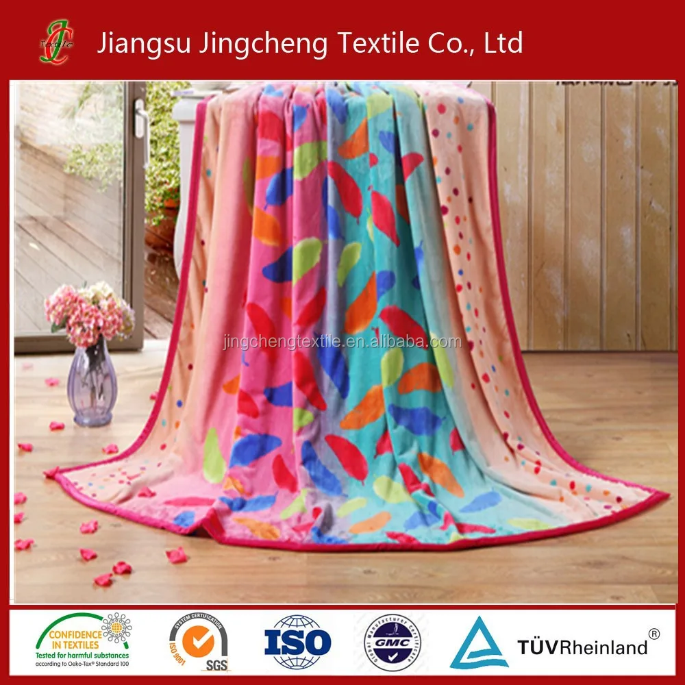 100% Polyester Higher Quality Mink Blanket