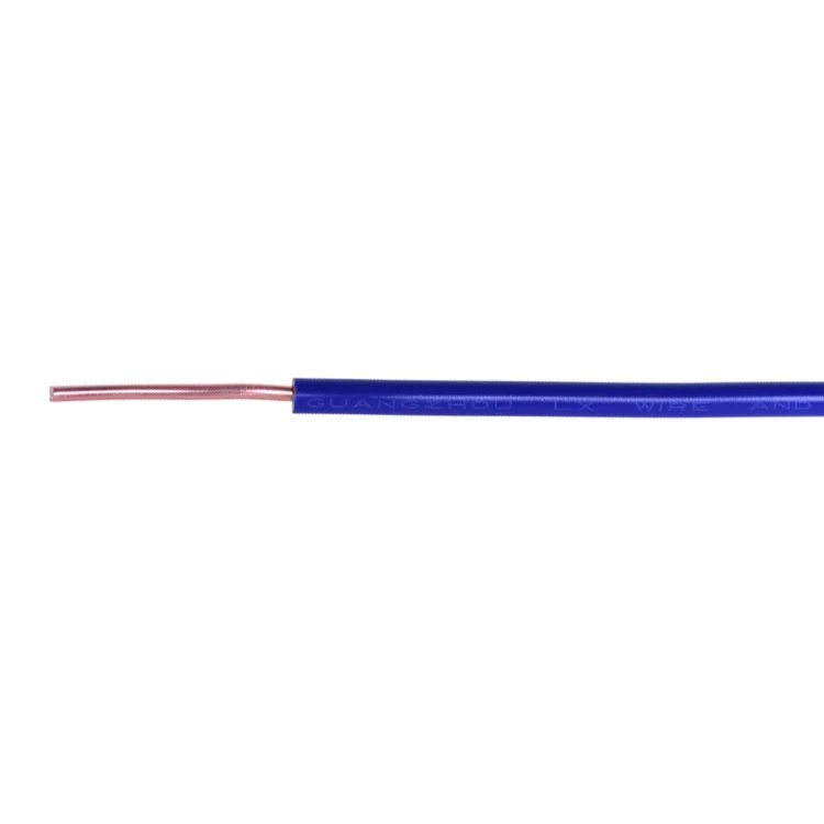 2.5 mm single solid Bare  Copper Core Electrical Wire Cable with  PVC Insulation H07V-U