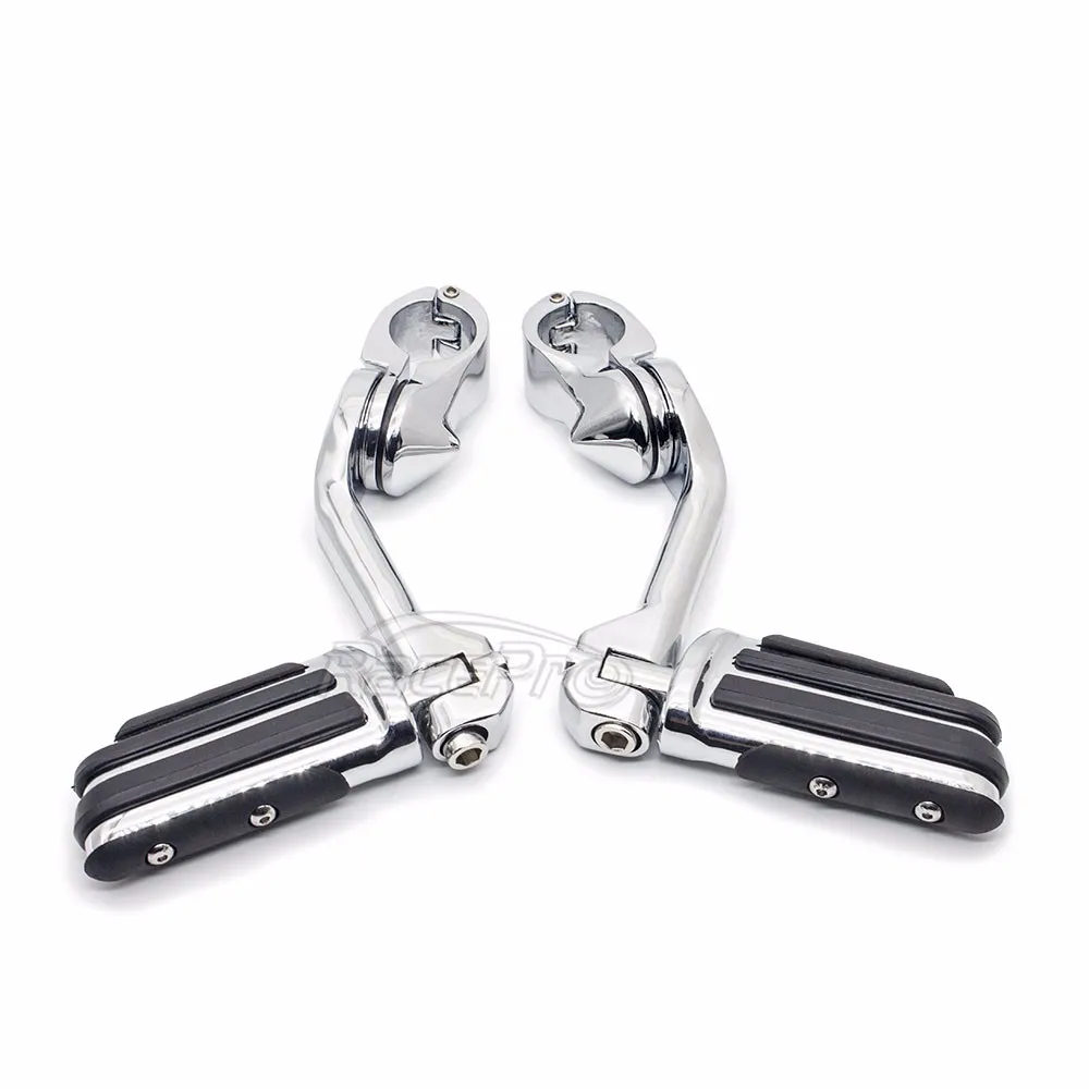 Adjustable Flexible Highway Foot Pegs Motorcycle Foot Peg for Harley ,Suzuki,Honda,Kawasaki