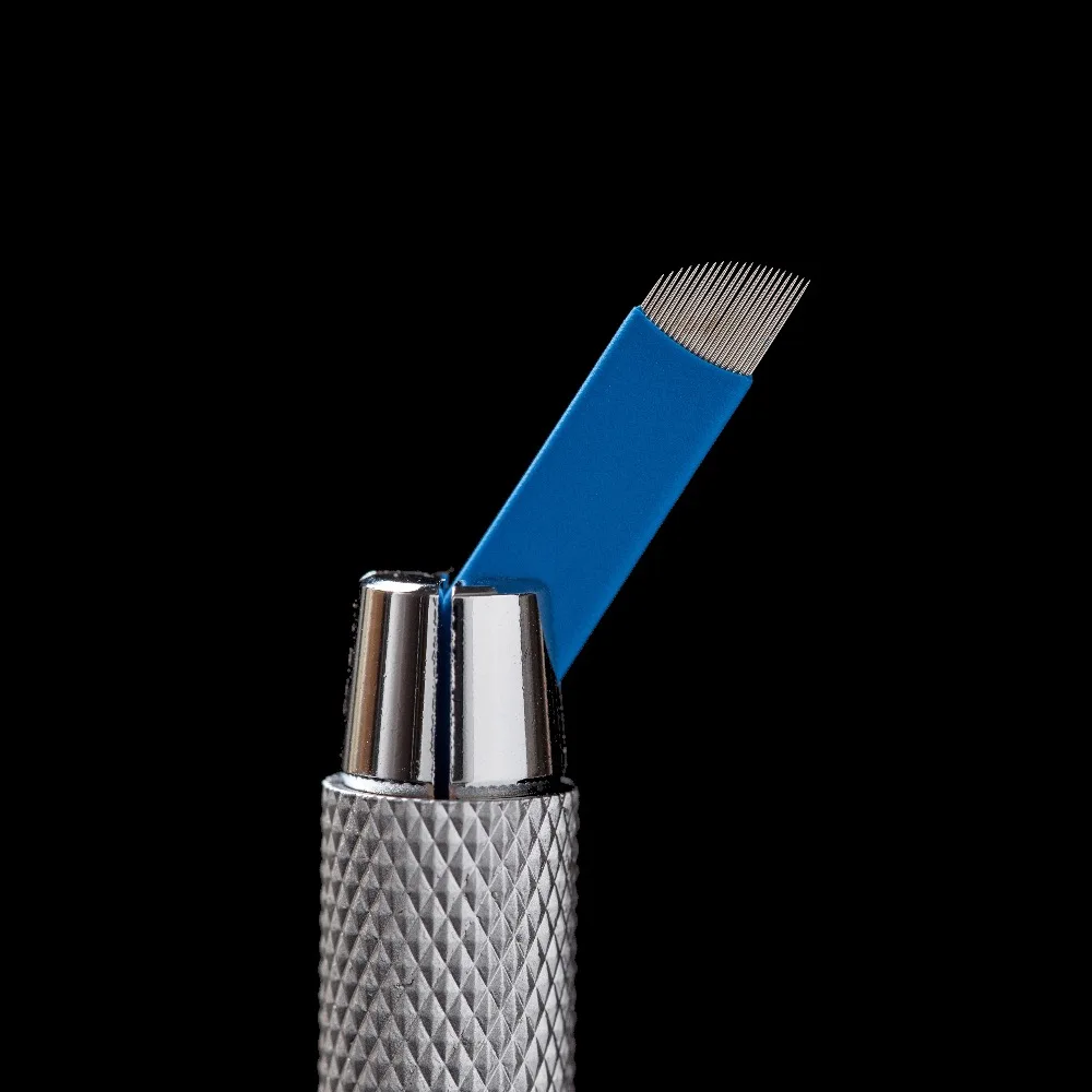 Factory wholesale microblading tattoo needle 0.20*21 needles for permanent makeup Eyebrow Microblading Blades