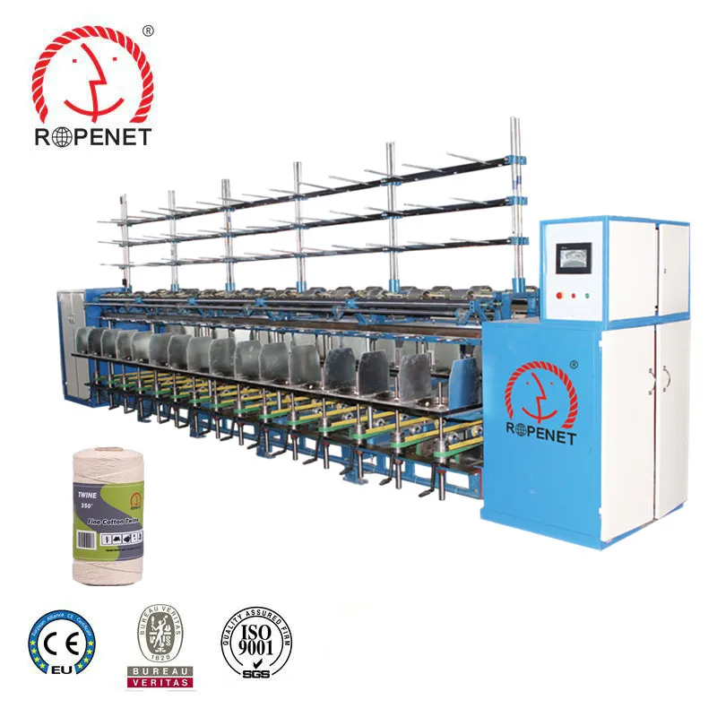 Двухсторонняя скручивающаяся нить 2 для 1 кольцевой скручивающей машины для скручивания рыболовной сети