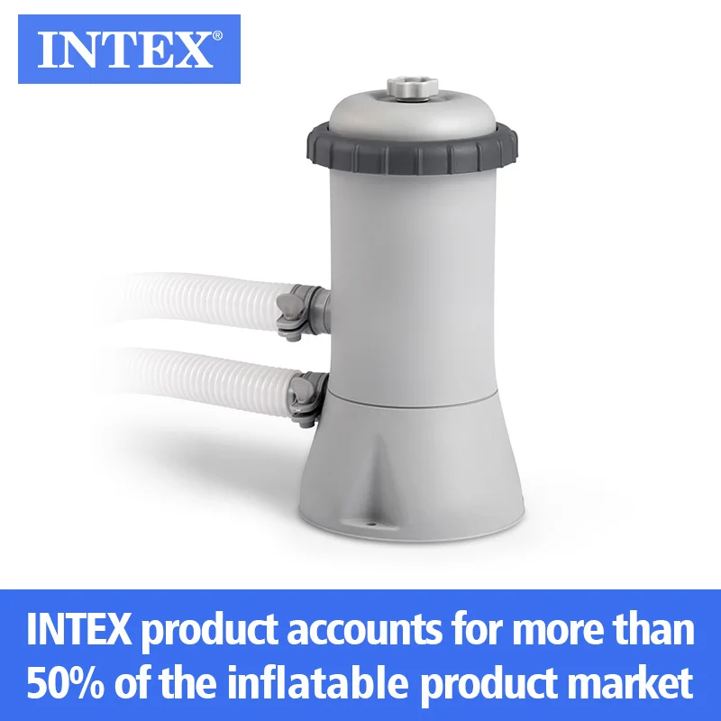 INTEX 28604 надувной бассейн 530 GPH картридж фильтрующий насос (220-240 вольт)