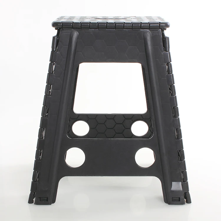 factory price red 45cm tall foldable stool