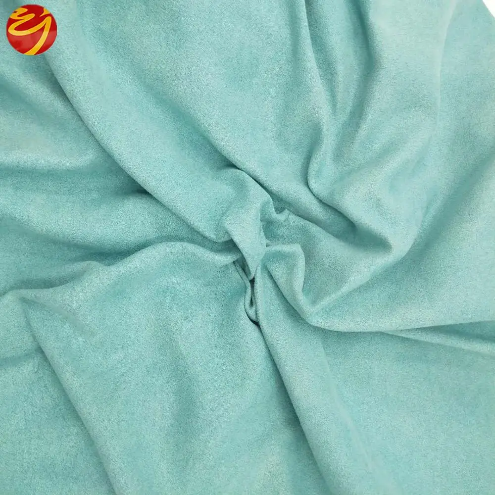 
Wholesale Woven 100% Polyester Microfiber Suede Fabric 