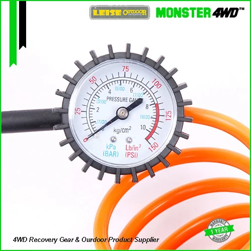 Monster4WD 4x4 Air Compressor 150L Double Cylinder 150psi Digital Tire Pressure Monitor Metal Inflator Pump