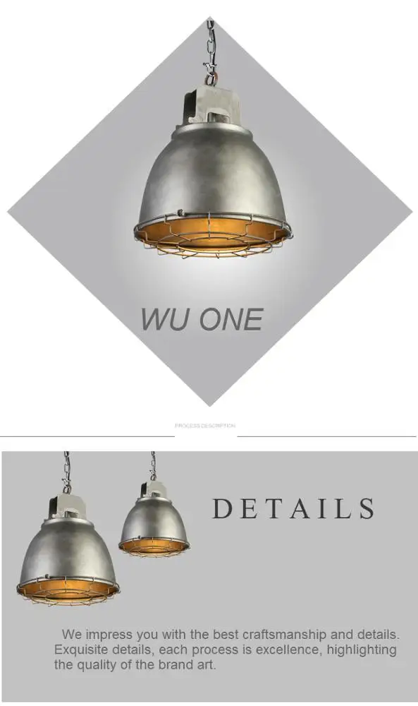 
Industrial Cage Lighting Retro Decorative Home Pendant light Vintage Chandelier for restaurants 