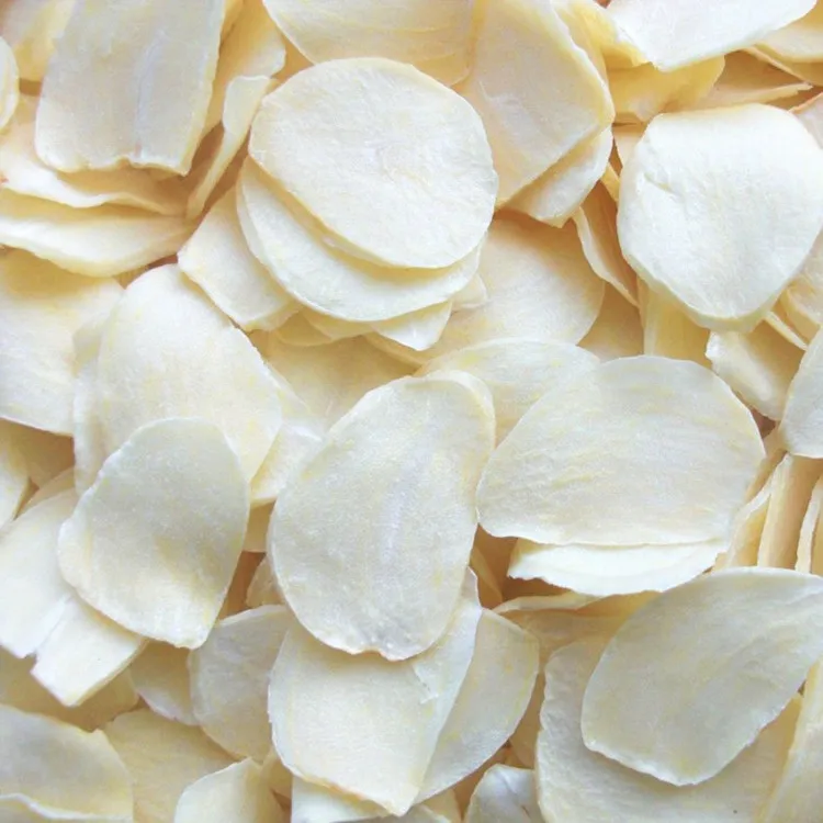 2018 Dehydrated Garlic flakes dried garlic without Roots