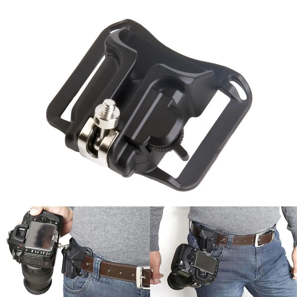 Quick Release Strap Buckle Hanger Capture Camera Waist Belt Holster for NIkon Canon