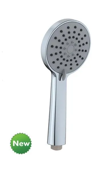 Cheap ABS Plastic 3 functional push button indoor portable shower