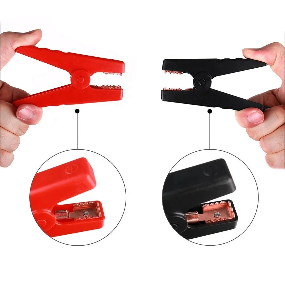 wholesale 200a emergency smart jumper lead auto booster cable clamps with ec5 connectors for 12V Portable Car Jump Starter 400mm