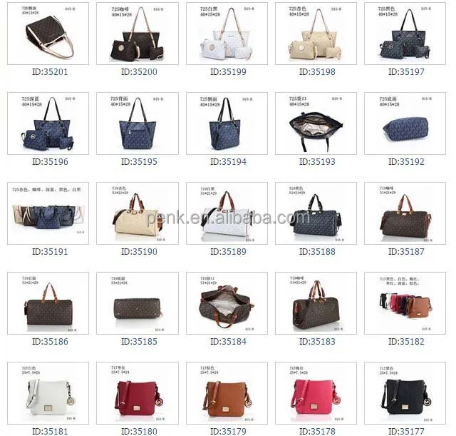 names of michael kors handbags