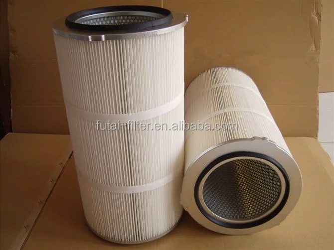 Polyester with PTFE Membrane 3 Lugs Filter Cartridge Industrial Dust Collector Air Filter Cartridge