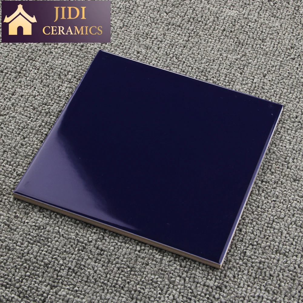 15x15 cm Colourful Ceramic Subway Wall Tile for Bathroom and Kitchen 150x150 mm