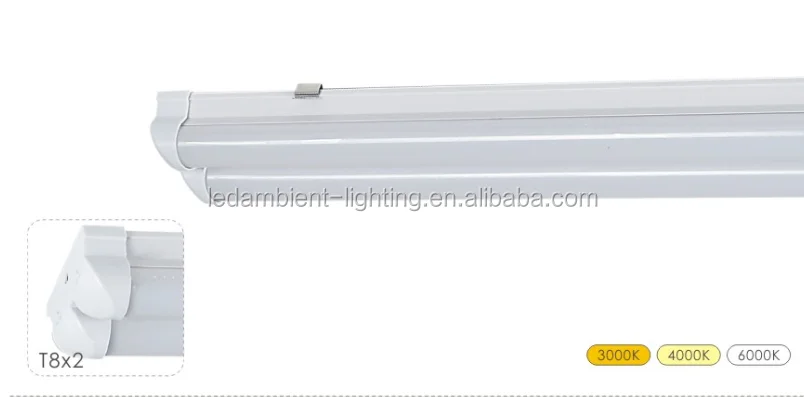 One Bar or Two Bars Office Project Line Light T8 T5 LED Tube Light