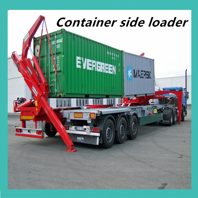 2015 фронтальный погрузчик XCMG 3 оси 40-футовый контейнер 20ft