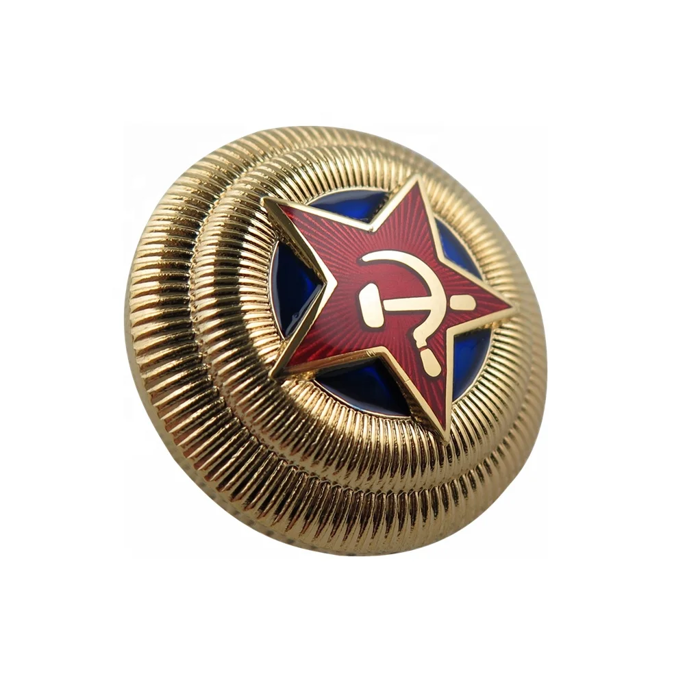 Badge Maker Custom Star Shaped Russian Badge