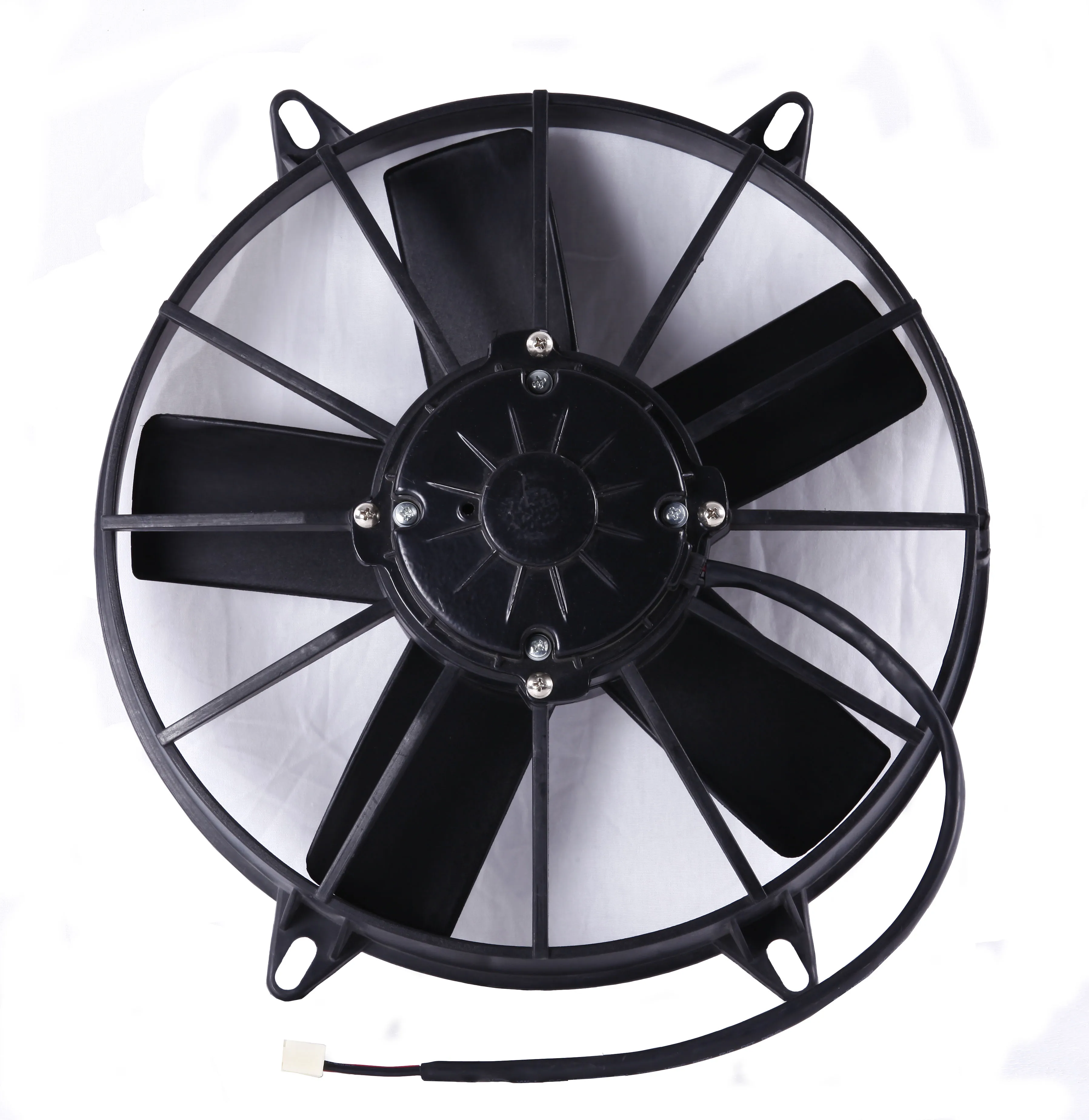 High quality and low noise  axial motor fan 11 inch fan DC brush motor 12V and 24V replace SPAL VA 03 series  from China factory