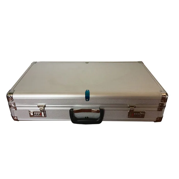 china manufacturer aluminum case with combination lock foam insert