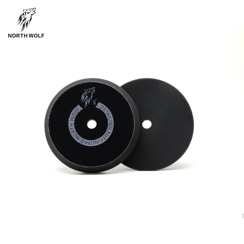 Оптовая продажа Северный волк OEM Двойное действие полировальные DA пены полировки автомобиля с подробным описанием пены для полировки автомобиля отделочный коврик