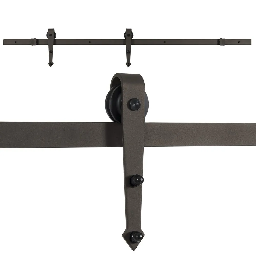 
Artisan Mirrored Wooden Sliding Barn Door Hardware Used Closet Doors for Sale 