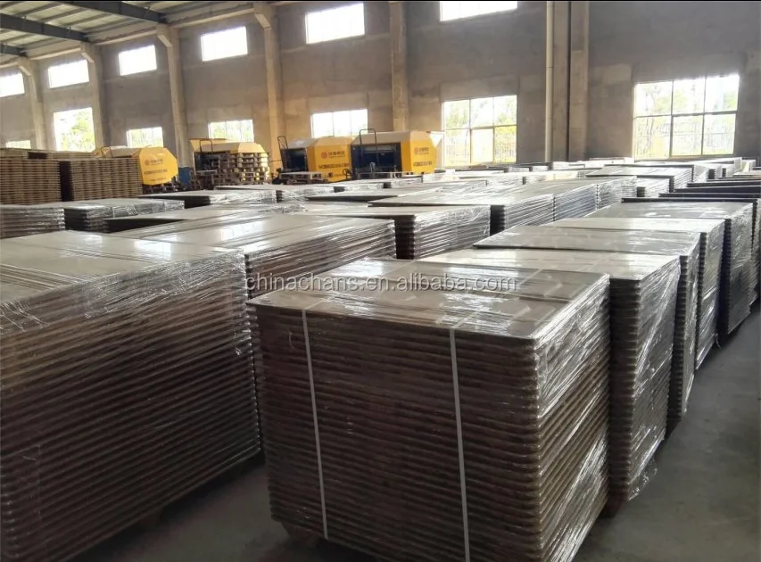 
2018 new double layer press wood pallet for fruit transportation 