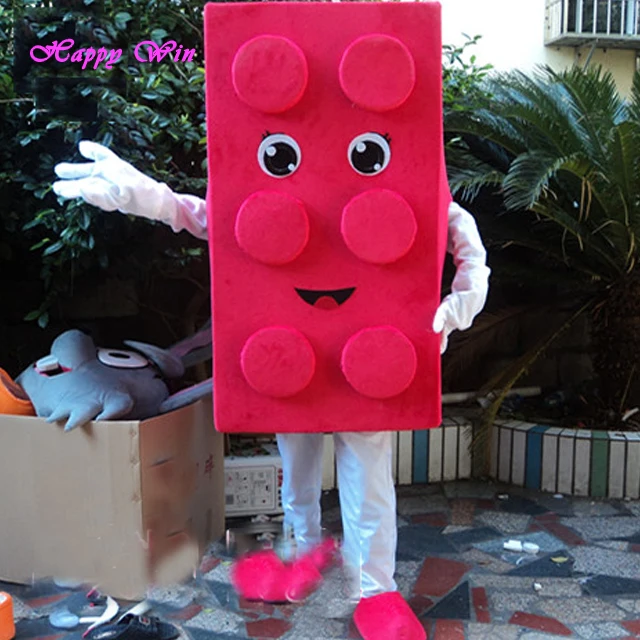
LEGO character mascot costume customized toy brick mascot costume for kids new game costumes 