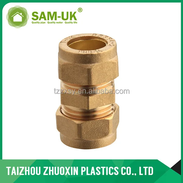 full range coupler plumbing materials Brass Pipe Push Fit Plumbing Fittings Threaded Copper Pipe Fittings