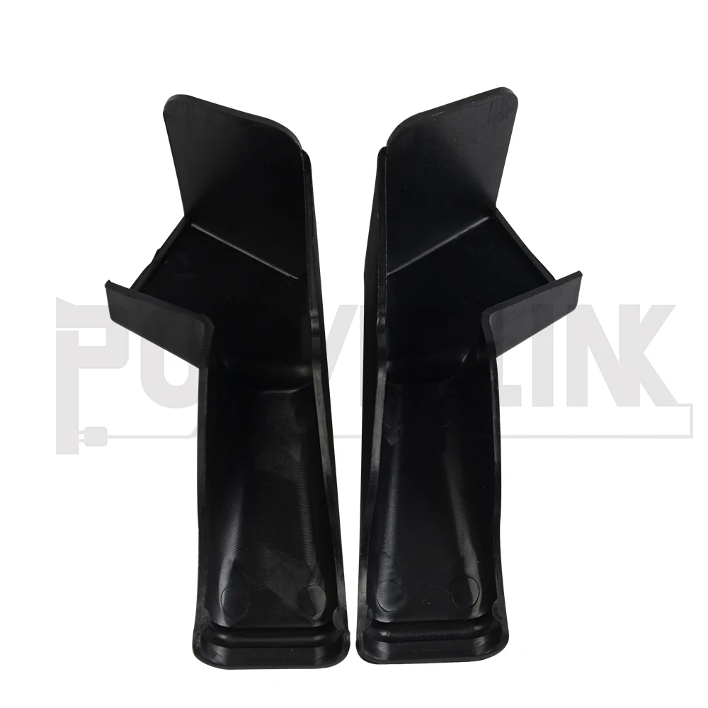 Z80049 4 RV Rain Gutter Spout Long Version Left and Right White