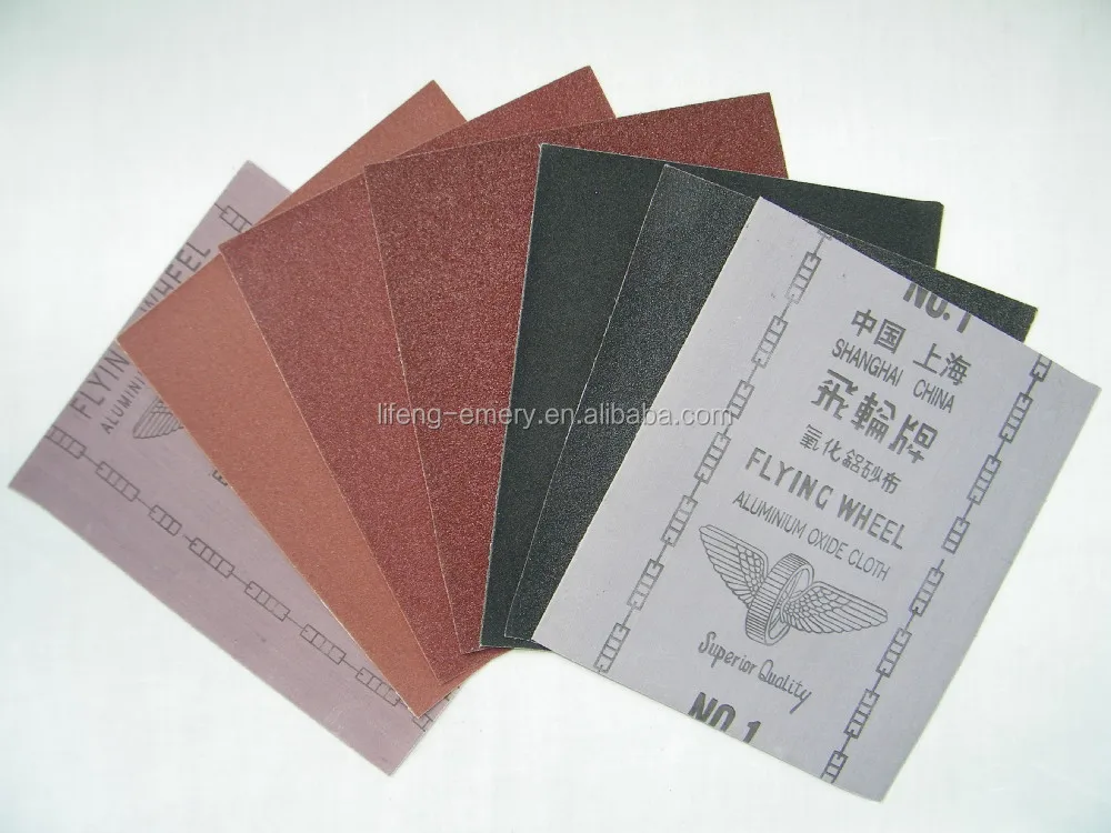 Chinese famous abrasive cloth Flying wheel aluminum oxide emery cloth sheet