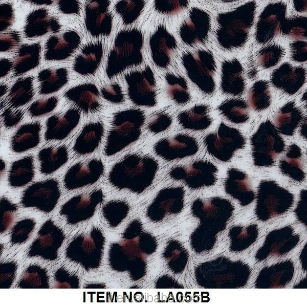 ITEM No.LA001B, Water transfer printing film, sexy animal patterns, hot sale, PVA material