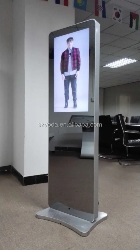 
Magic mirror LCD smart mirror TV touch mirror display for smart home 