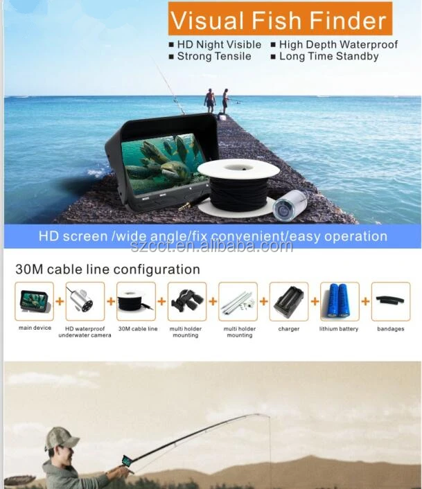 
Factory price OEM wifi underwater fish finder 