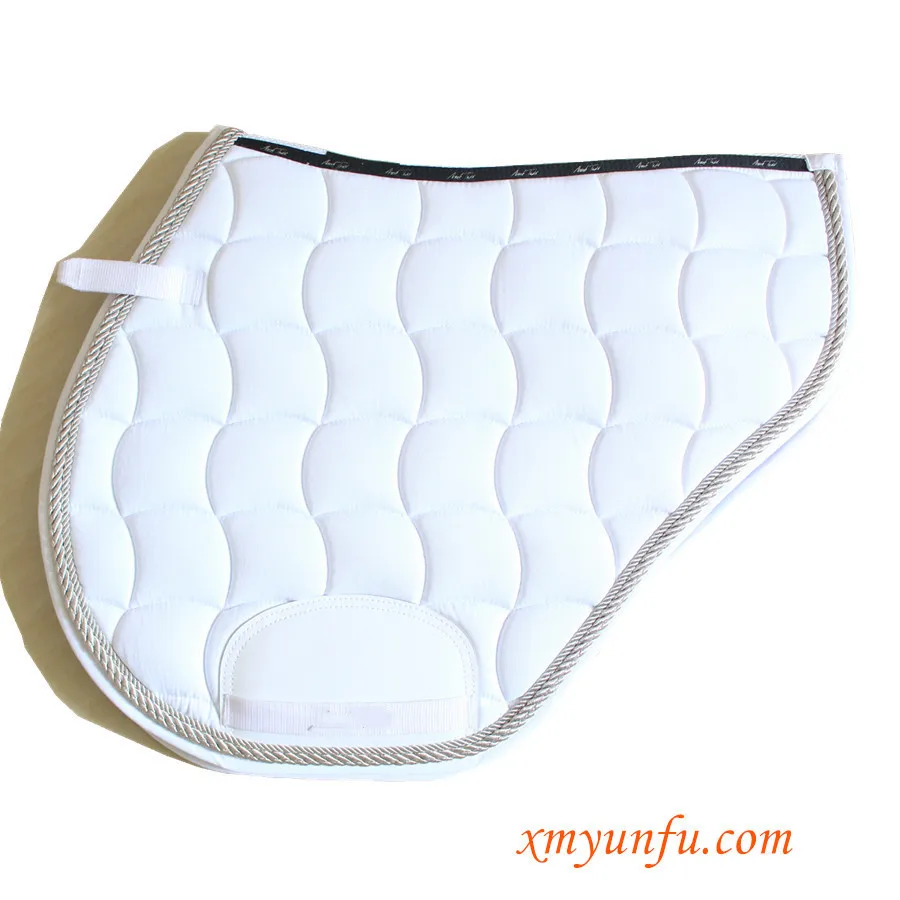 Custom Soft and Durable Polycotton English Half Saddle Pad